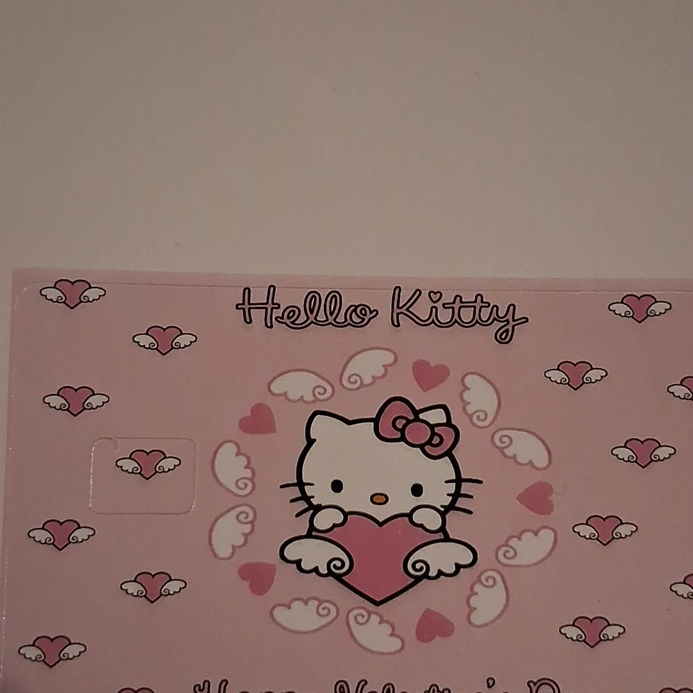 Hello Kitty Valentine's Dedit Card Cover